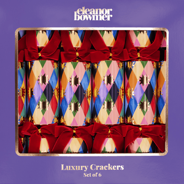 Harlequin Eco Christmas Crackers β FSC Wooden Mix 13in Set of 6 | Decor Sanctuary Quality Home Decor Garden & Outdoor Living and Gifts