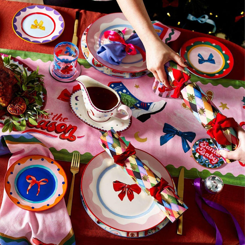 Harlequin Eco Christmas Crackers β FSC Wooden Mix 13in Set of 6 | Decor Sanctuary Quality Home Decor Garden & Outdoor Living and Gifts