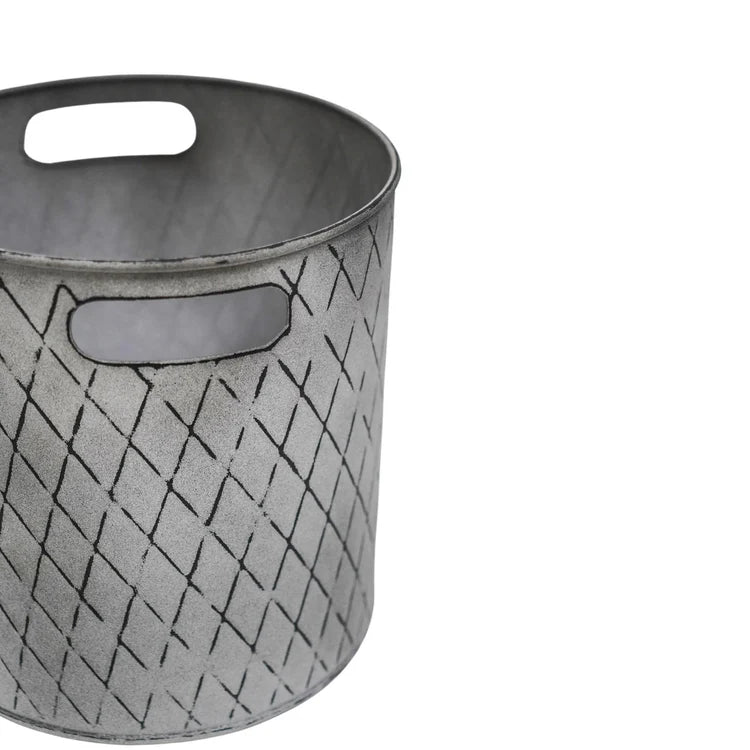 Indoor Christmas Tree Bucket Zinc - Large Quality Home Decor Garden & Outdoor Living and Gifts