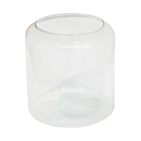 Indoor Glass Hurricane Lantern With Sand - Small Quality Home Decor Garden & Outdoor Living and Gifts