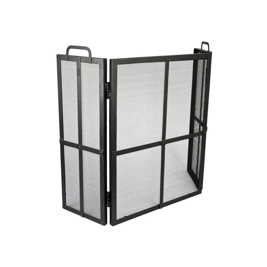 Iron Fire Screen Surround H70.5Cm W51Cm Luxury Home Decor Garden & Outdoor And Gifts