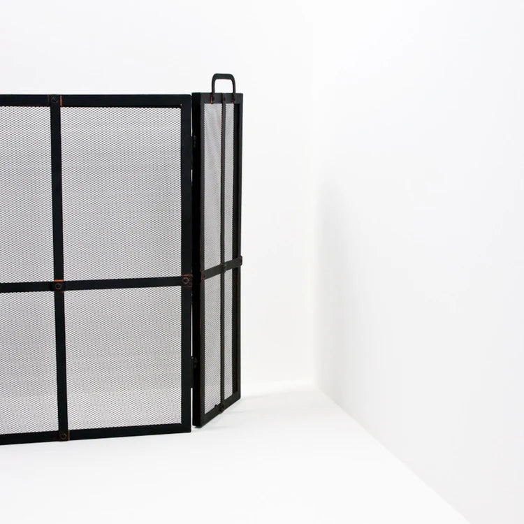 Iron Fire Screen Surround H70.5Cm W51Cm Luxury Home Decor Garden & Outdoor And Gifts