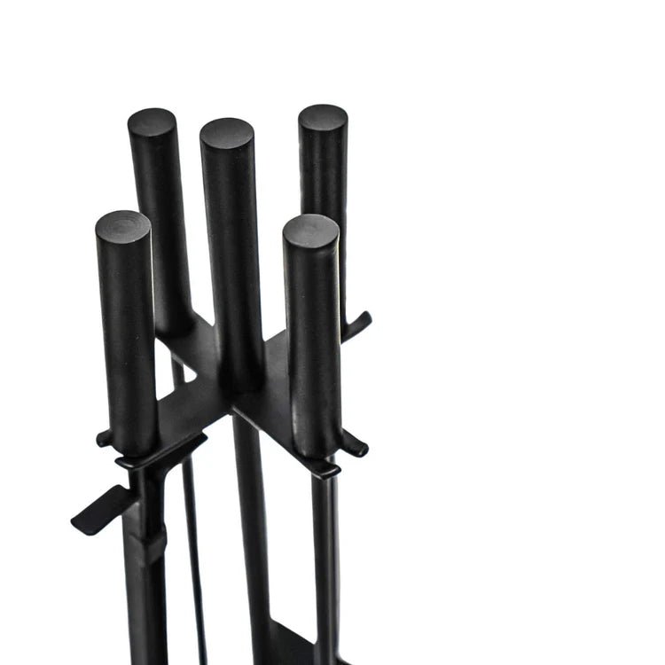 Iron Fireside Companion Set Round Luxury Home Decor Garden & Outdoor And Gifts