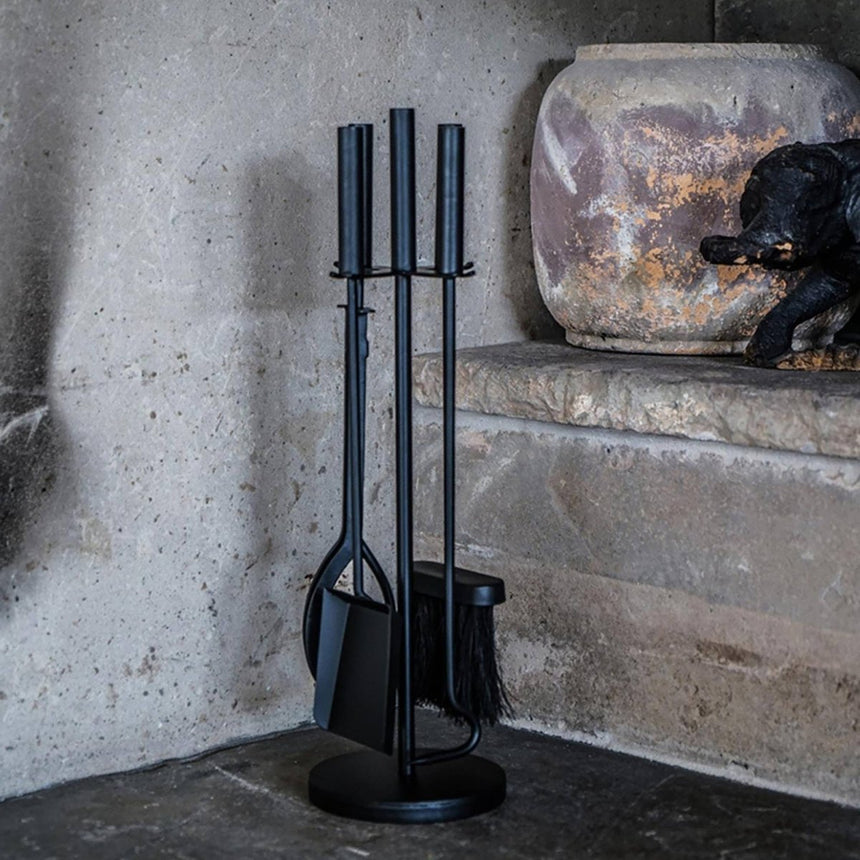 Iron Fireside Companion Set Round Luxury Home Decor Garden & Outdoor And Gifts