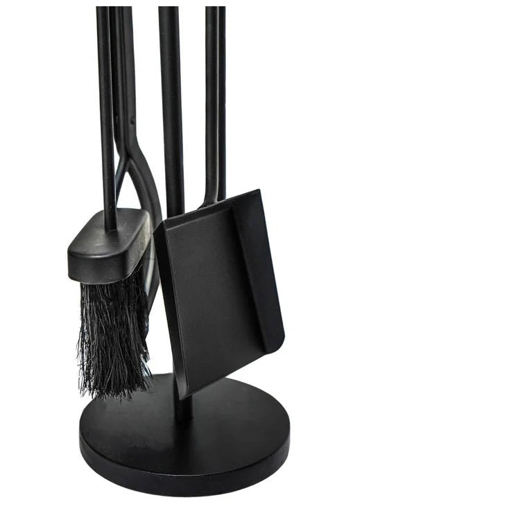 Iron Fireside Companion Set Round Luxury Home Decor Garden & Outdoor And Gifts