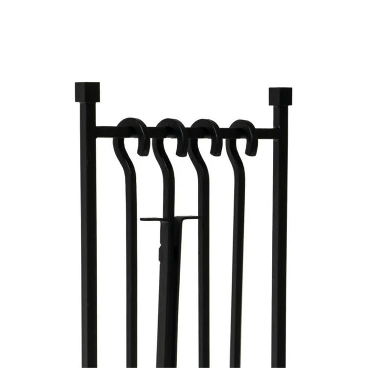 Iron Hanging Rack Fireside Companion Set 50cm Luxury Home Decor Garden & Outdoor And Gifts
