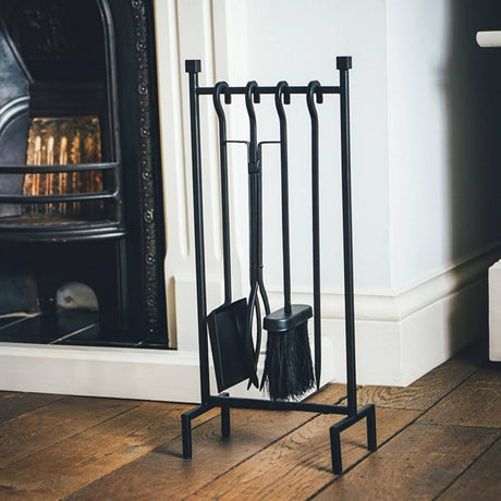 Iron Hanging Rack Fireside Companion Set 50cm Luxury Home Decor Garden & Outdoor And Gifts