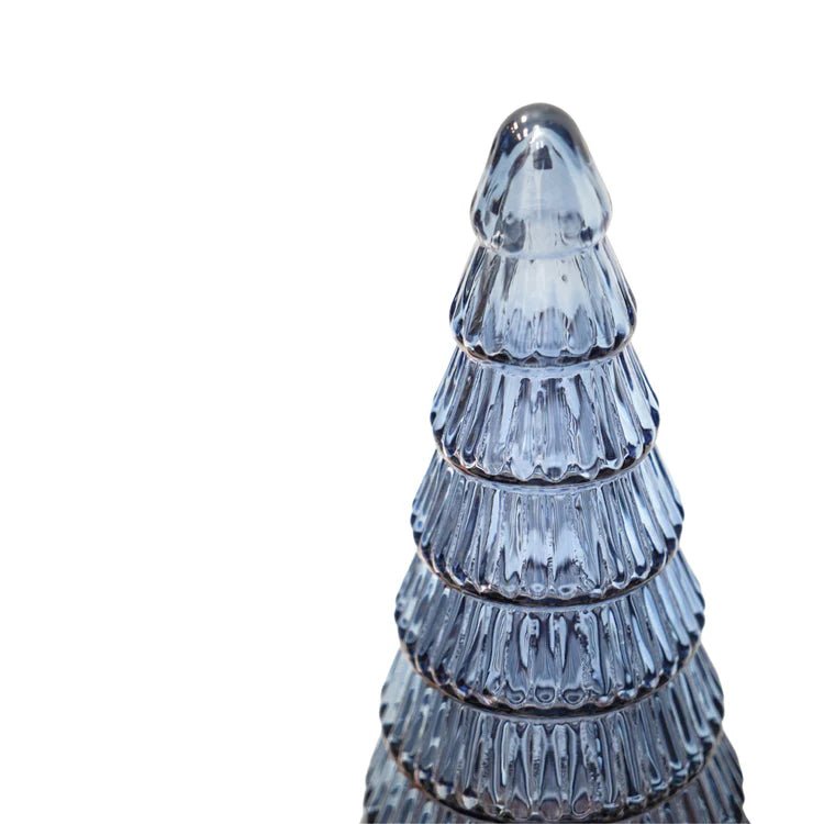 Juniper Blue Glass Tree - Large Quality Home Decor Garden & Outdoor Living and Gifts