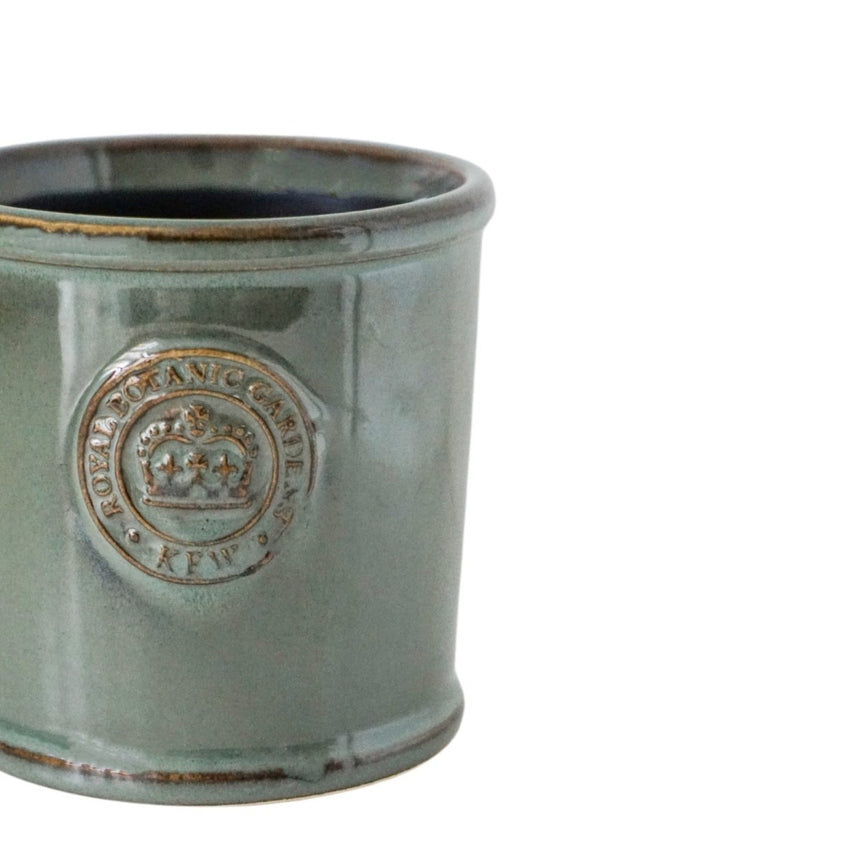 Kew Gardens Glazed Sage Green Ceramic Indoor Planter Luxury Home Decor Garden & Outdoor And Gifts