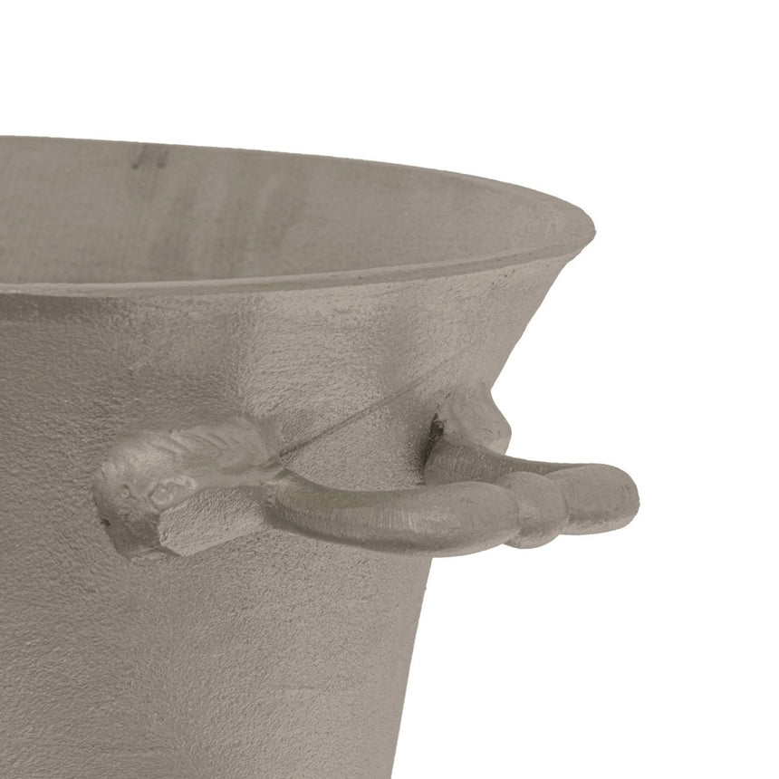 Large Antique Pewter Champagne Cooler - Kitchen & Tableware UK Luxury Home Decor Garden & Outdoor And Gifts