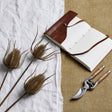 Large Brown Triple Teasel - Best Artificial Flower Single Stem Luxury Home Decor Garden & Outdoor And Gifts