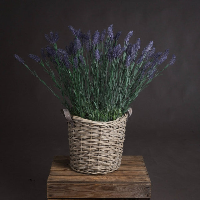 Large Lavender Spray - Best Artificial Flower Single Stem Luxury Home Decor Garden & Outdoor And Gifts