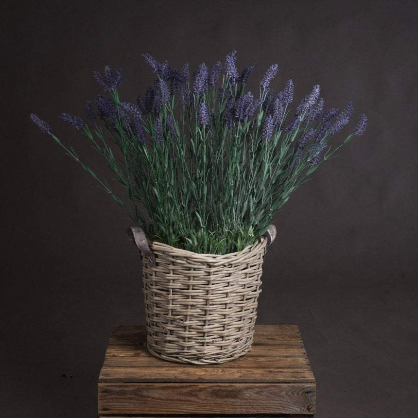 Large Lavender Spray - Best Artificial Flower Single Stem Luxury Home Decor Garden & Outdoor And Gifts