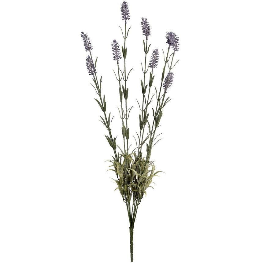 Large Lavender Spray - Best Artificial Flower Single Stem Luxury Home Decor Garden & Outdoor And Gifts