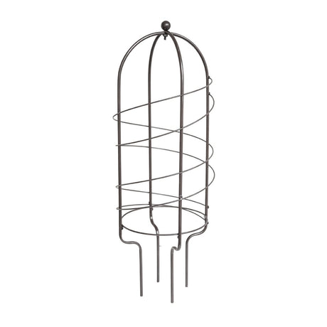 Large Outdoor Garden Metal Plant Support Zinc Finish - Frost Resistant, Protective Coating Quality Home Decor Garden & Outdoor Living and Gifts