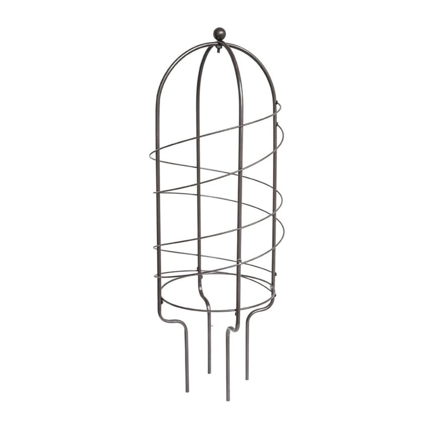 Large Outdoor Garden Metal Plant Support Zinc Finish - Frost Resistant, Protective Coating Quality Home Decor Garden & Outdoor Living and Gifts