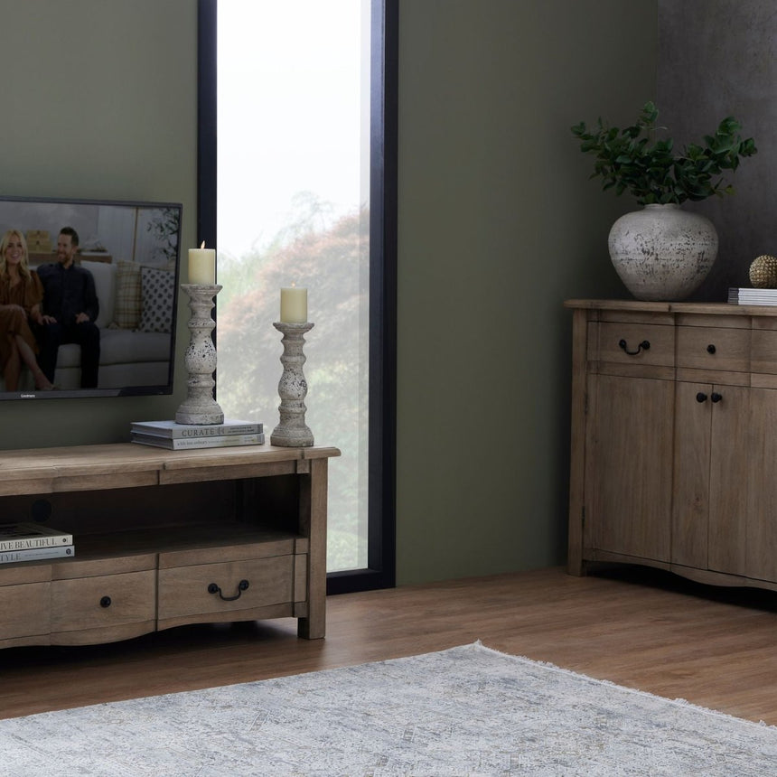 Large Stone Ceramic Column Candle Holder - Designer Luxury Candle Holders Luxury Home Decor Garden & Outdoor And Gifts