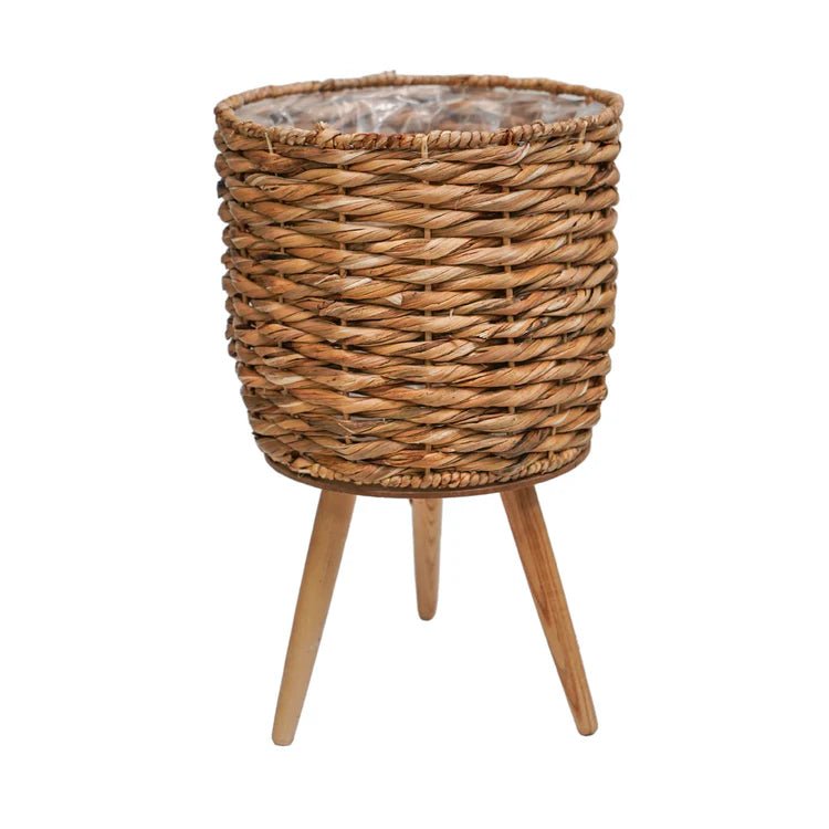 Large Water Hyacinth Basket Indoor Pot Planter Luxury Home Decor Garden & Outdoor And Gifts