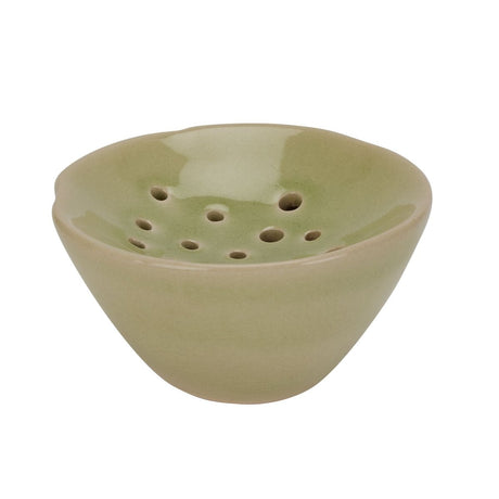 Light Green Ceramic Flower Frog - Decorative Ceramic Vases UK Luxury Home Decor Garden & Outdoor And Gifts