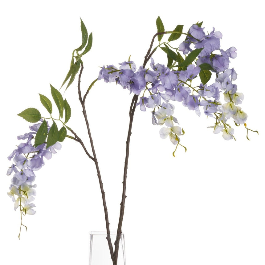 Lilac Wisteria - Best Artificial Flower Single Stem Luxury Home Decor Garden & Outdoor And Gifts