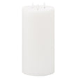 Luxe Collection Natural Glow 6x12 LED White Candle - Fake Flameless Battery Candles Luxury Home Decor Garden & Outdoor And Gifts