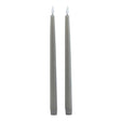 Luxe Collection S/2 Grey LED Wax Dinner Candles - Fake Flameless Battery Candles Luxury Home Decor Garden & Outdoor And Gifts