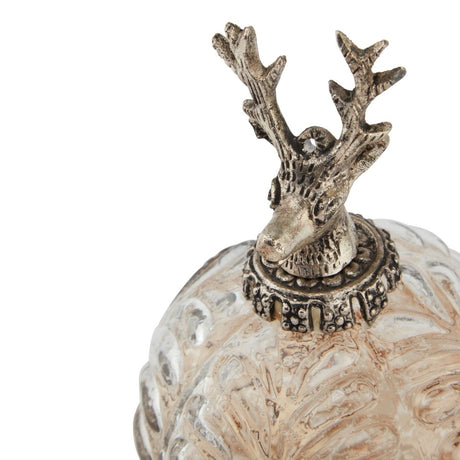 Luxury Champagne Connoisseur Bauble Collection - Large Majestic Stag Luxury Home Decor Garden & Outdoor And Gifts