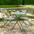 Marlborough Garden Furniture Bistro Set - 2 Seater Antique Blue Rust Finish - Flat - packed Quality Home Decor Garden & Outdoor Living and Gifts