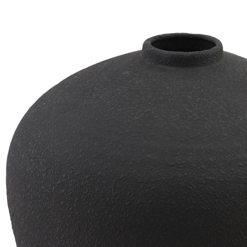 Matt Black Astral Vase - Decorative Ceramic Vases UK Luxury Home Decor Garden & Outdoor And Gifts