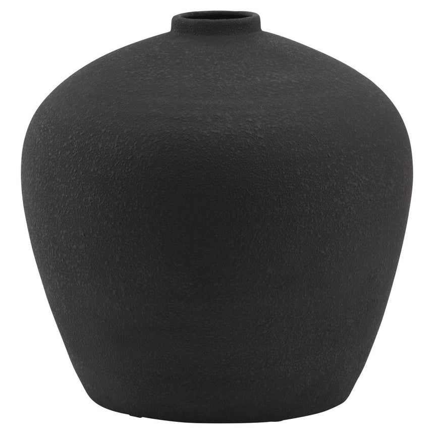 Matt Black Astral Vase - Decorative Ceramic Vases UK Luxury Home Decor Garden & Outdoor And Gifts
