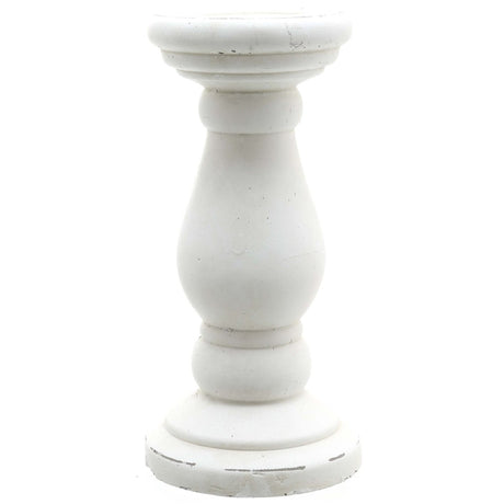 Matt White Ceramic Candle Holder - Designer Luxury Candle Holders Luxury Home Decor Garden & Outdoor And Gifts