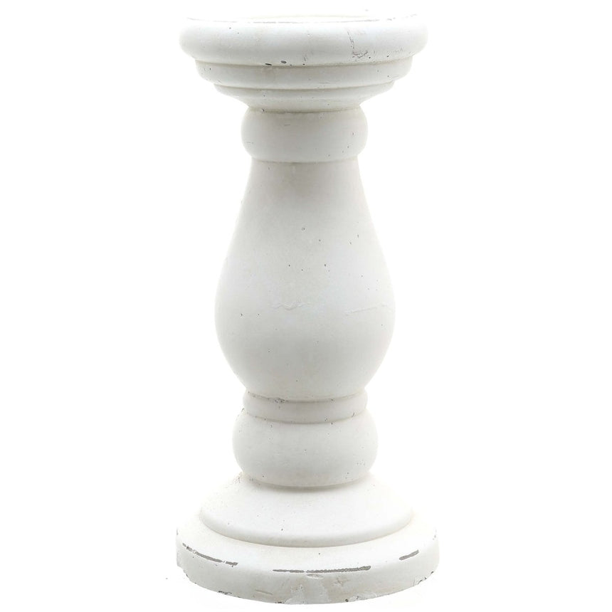 Matt White Ceramic Candle Holder - Designer Luxury Candle Holders Luxury Home Decor Garden & Outdoor And Gifts