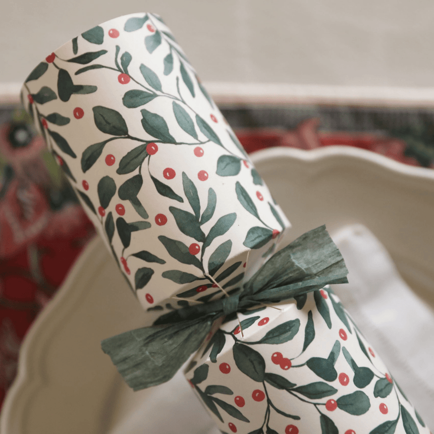 Merry Berry Eco Christmas Crackers – FSC Mix 14in Set of 8 | Decor Sanctuary Quality Home Decor Garden & Outdoor Living and Gifts