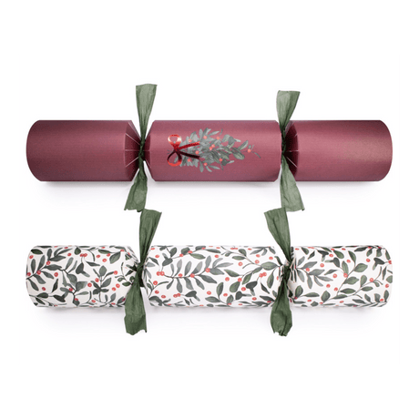 Merry Berry Eco Christmas Crackers – FSC Mix 14in Set of 8 | Decor Sanctuary Quality Home Decor Garden & Outdoor Living and Gifts