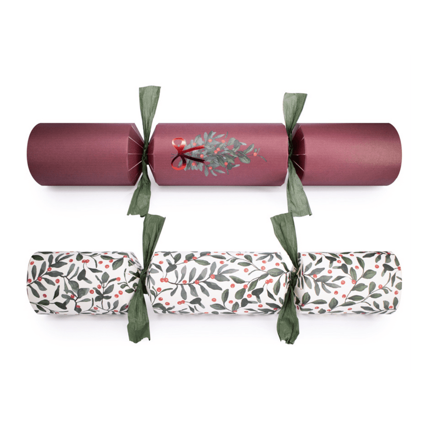 Merry Berry Eco Christmas Crackers – FSC Mix 14in Set of 8 | Decor Sanctuary Quality Home Decor Garden & Outdoor Living and Gifts