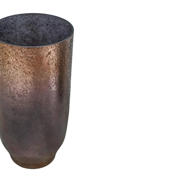 Opulent Metallic Bronze Tall Vase H32Cm W16Cm Luxury Home Decor Garden & Outdoor And Gifts