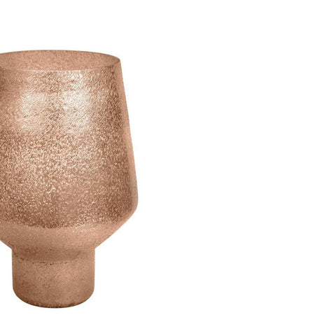 Opulent Tall Curved Metallic Gold Vase H25Cm D16Cm Luxury Home Decor Garden & Outdoor And Gifts