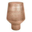 Opulent Tall Curved Metallic Gold Vase H25Cm D16Cm Luxury Home Decor Garden & Outdoor And Gifts