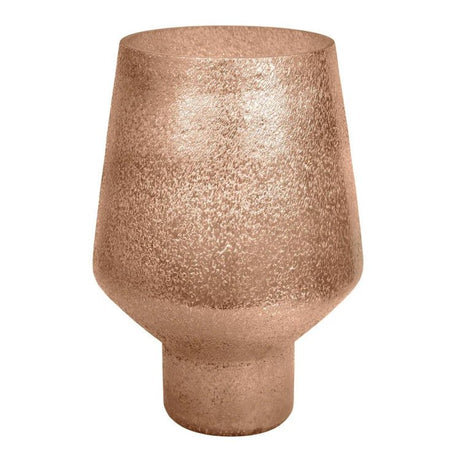 Opulent Tall Curved Metallic Gold Vase H25Cm D16Cm Luxury Home Decor Garden & Outdoor And Gifts