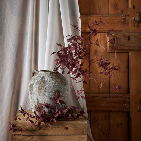 Ornamental Burgundy Leaf - Best Artificial Flower Single Stem Luxury Home Decor Garden & Outdoor And Gifts