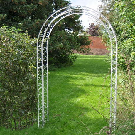Ornamental Garden Arch - Cream Quality Home Decor Garden & Outdoor Living and Gifts
