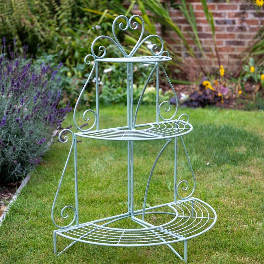 Outdoor Etager Plant Table or Stand - Green Quality Home Decor Garden & Outdoor Living and Gifts