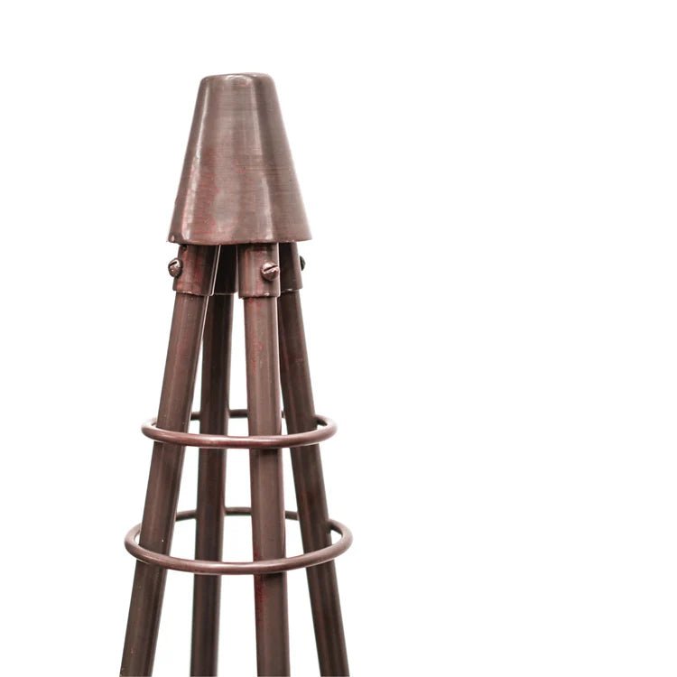 Outdoor Garden Climber Tripod Metal Plant Support Bronze Finish - Fully Collapsible For Storage Quality Home Decor Garden & Outdoor Living and Gifts