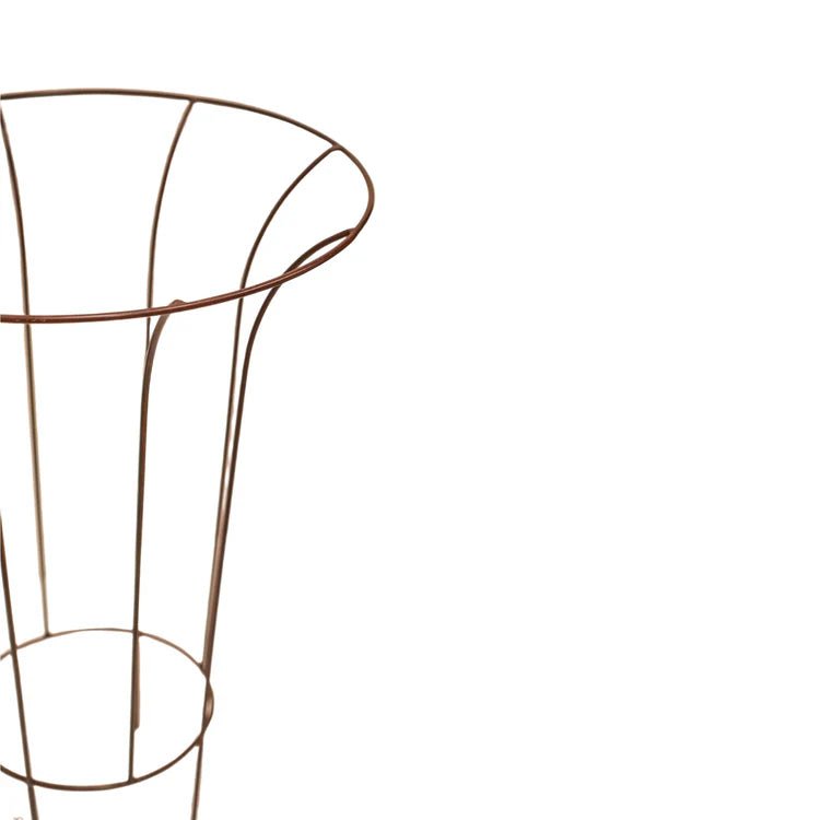 Outdoor Garden Fluted Climber Metal Plant Support Bronze Finish - Frost Resistant Quality Home Decor Garden & Outdoor Living and Gifts