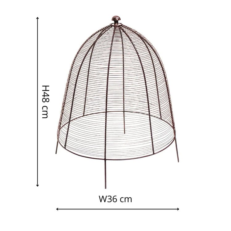 Outdoor Garden Small Wired Plant Protector/Cover - Bronze, Frost Resistant, Protective Coating Quality Home Decor Garden & Outdoor Living and Gifts
