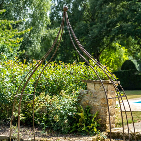 Outdoor Garden Wigwam Arch - Dark Brown Quality Home Decor Garden & Outdoor Living and Gifts
