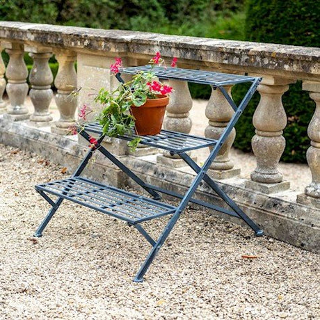 Outdoor Plant Table or Stand - Antique Grey Quality Home Decor Garden & Outdoor Living and Gifts