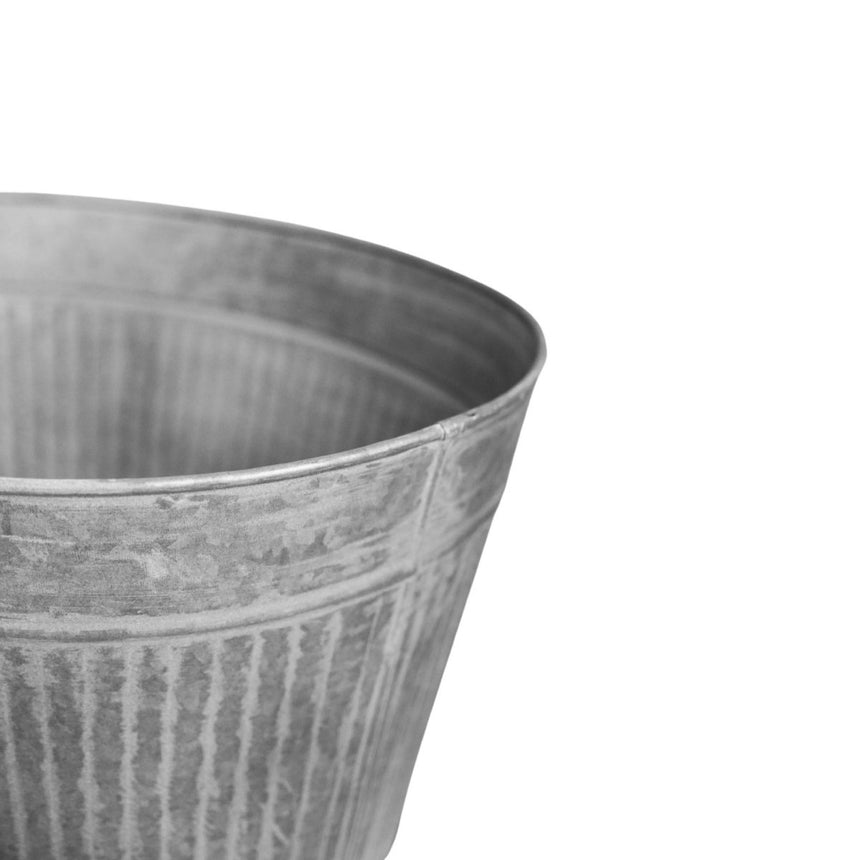 Outdoor Small Planter Galvanised Iron Trough - Generous Size, Easy care with Built - in Drainage Quality Home Decor Garden & Outdoor Living and Gifts