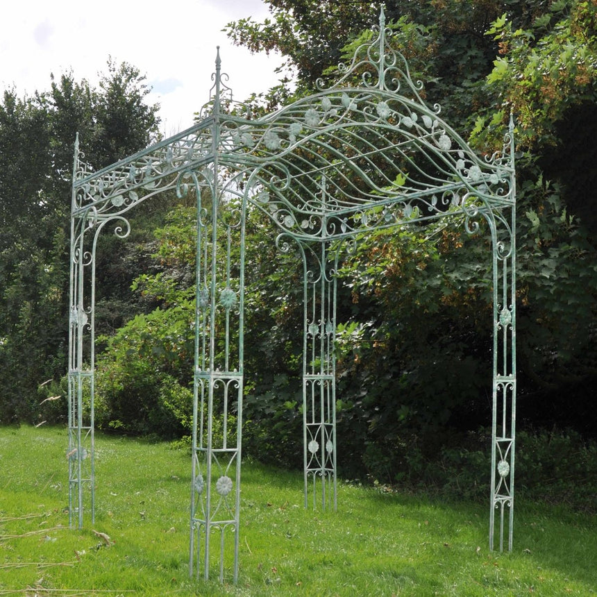 Outdoor Square Pavilon - Antique Green Quality Home Decor Garden & Outdoor Living and Gifts