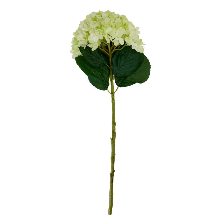 Oversized Green Hydrangea - Best Artificial Flower Single Stem Luxury Home Decor Garden & Outdoor And Gifts